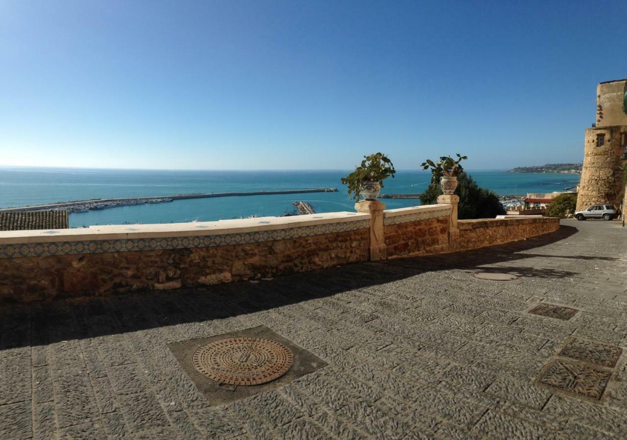 Casa Con Vista Panoramica Villa Sciacca Buitenkant foto
